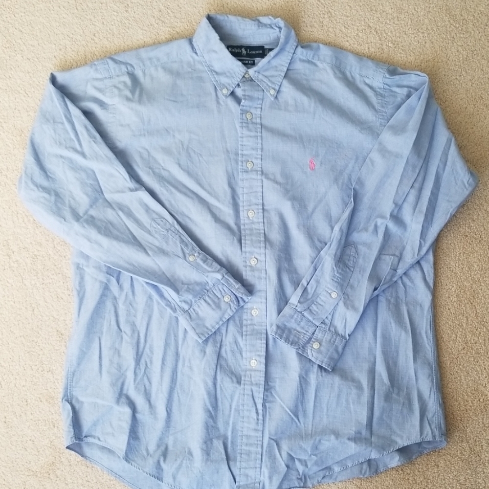 Ralph Lauren button down (L)